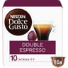 Dolce gusto dosettes double espresso x16 - 136g