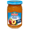 Andros confiture allégée pêches bocal 350g