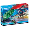 70569 Hélicoptère de police et parachutiste