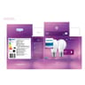 Led classic standard e27 40w blanc froid dépolie philips boîte de 2