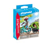 70601 Cyclistes maman et enfant
