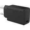 Bigben connected chargeur maison usb c pd 45w power delivery noir BASECS45WCPDB