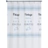 Arvix rideau de douche peva 180x200 imprimes assortis