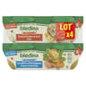 Bledina bols pomme de terre poulet/légumes et saumon 2x200g lot de 4