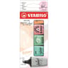 5 surligneurs stabilo boss mini pastellove 2.0