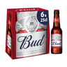 Bud 6x25 cl 5%vol