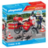 71466 Pompier et moto