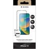 Bigben connected protège écran verre trempé 2.5d grs pour iphone 15+smartframe PEGLASSIP15