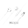Force play écouteurs filaire lightning blanc force play FPYKPBOUTONMFIW