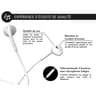 Force play écouteurs filaire lightning blanc force play FPYKPBOUTONMFIW