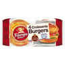 La Fournée Dorée 4 croissants burgers 280g