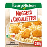 Fleury Michon nuggets de poulet et coquillettes au fromage 280g