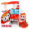 Yop mini goût fraise 4x100g