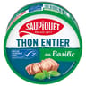 Saupiquet thon entier à l'huile d'olive et basilic-120g