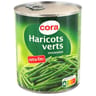 Cora haricots verts extra fins 4/4 440g