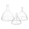 Lot de 3 entonnoirs en plastique