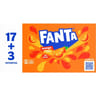 Fanta orange boîte 33cl x20 sleek 17+3 boîtes offertes