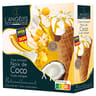 L'angelys cône artisanal sorbet plein fruit noix de coco coulis mangue x4 300g