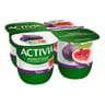 Activia bifidus fruits figues 4x125g
