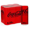 Coca-cola zero boite 6x33cl sleek