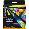 Kit d Ecriture pour Artistes BIC Intensity avec Feutres et Crayons de Couleurs Premium - x36