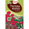 Cora terreau geranium et plantes fleuries 20 l utilisable en agriculture biologique