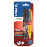 Pilot blister frixion ball moyen Naruto noir bleu  x2 +1 light