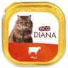 Eco diana terrine au boeuf pour chat 100g
