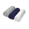 Drap housse polycoton 160x200+23 unis assortis