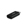Apm adaptateur micro usb / usb c m/f metal noir 570381