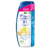 Head & shoulders 2en1 shampooing antipelliculaire soin citrus fresh 2x270ml
