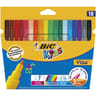 Bic visa étui carton 18 feutres pointe fine résistante