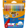Bic kids kid 12 feutres couleur étui carton encre lavable