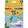 Bic kids evolution triangle étui x12