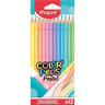 Maped crayons pastel color'peps x12 boîte carton
