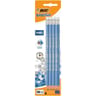 Crayon graphite evolution triangle x4 avec gomme