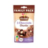 Vahiné pépites chunks 3 chocolats family pack 180g