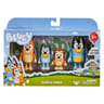 La Famille de Bluey au complet (x4 Figurines)