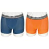 Lot de 2 boxers homme Stay & Fit Dim AA5 BLEU KLEIN/ORANGE NACRE T6