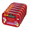 Connétable 1/5 sardines à l'huile d'olive et aux échalotes de Bretagne 135g lot 5+1