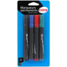 Cora - 4 marqueurs permanents assortis pointes ogives