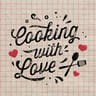 20 serviettes 100% papier recyclé 33x33cm cooking with love