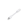Bigben connected adaptateur jack 3.5mm vers lightning blanc ADAJACKMFIW