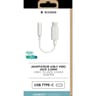 Bigben connected adaptateur USB C/JACK  3.5mm blanc