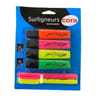 Cora 4+2 surligneurs coul ass pointe biseautee