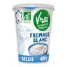 Vrai fromage blanc bio lait de brebis 400g