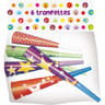Trompettes carton x 6