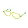 Paire de lunettes néon