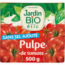 Jardin bio étic pulpe de tomate bio brique 500g