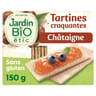 Jardin bio étic tartines châtaigne sans gluten bio étui de 150g